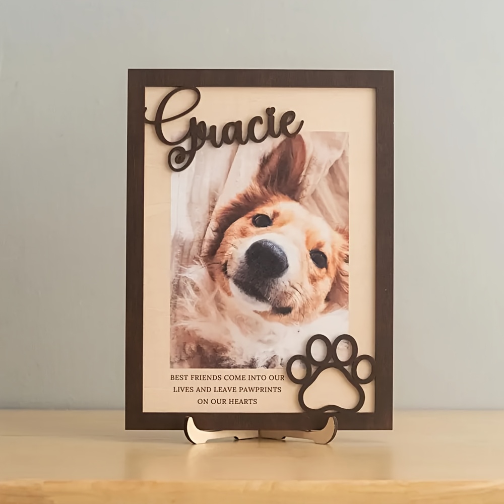 Woodworking Show - Aanpasbare gepersonaliseerde houten fotolijst voor huisdieren