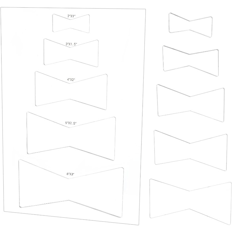 Woodworking Router Templates - 1 Stuks Vlinder Inlay Sjabloon Set