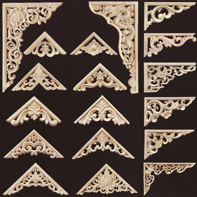 Woodworking Joints - Houten hoekverbinding Onlay applique houten stickers