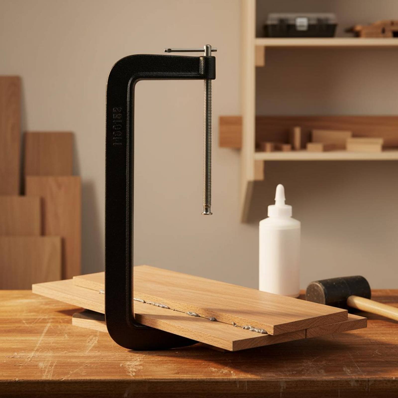 Woodworking Industries - Deep Throat G-klem Industriële kwaliteit Deep