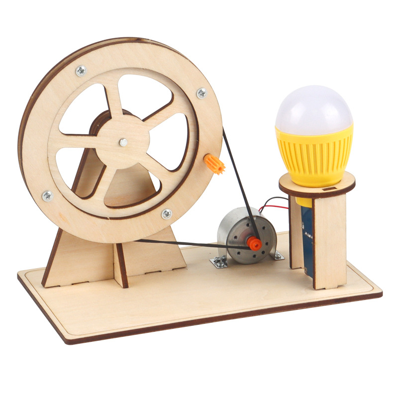 Woodworking Kits For Kids - Houten handgenerator Kinderen Wetenschapsspeelgoed Grappig STEM