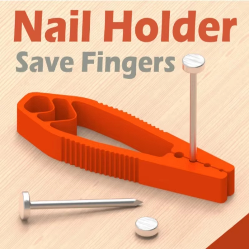 Woodworking Joints - Draagbare nagelfixer, houtbewerkingsgereedschap met plastic schuifgewrichttang,