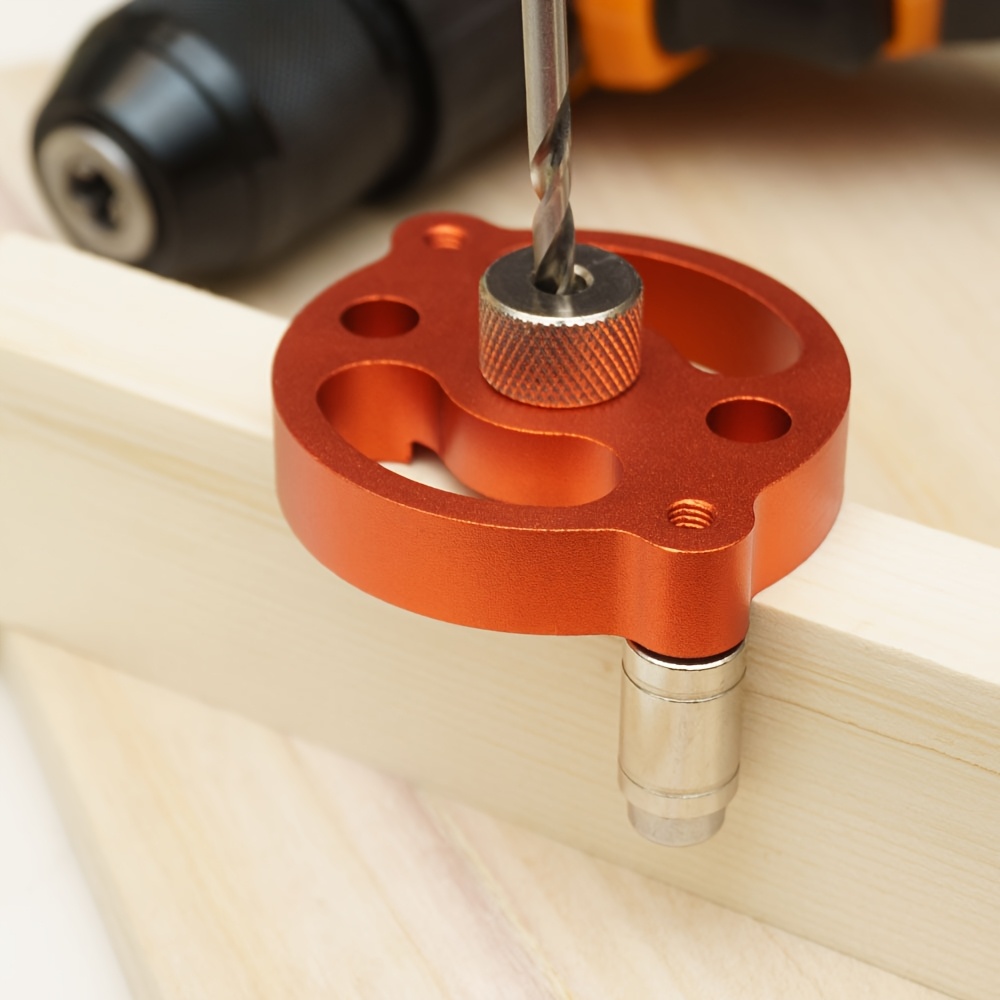 Woodworking Joints - Zelfcentrerende penmal van aluminiumlegering, verstelbare boorgeleider