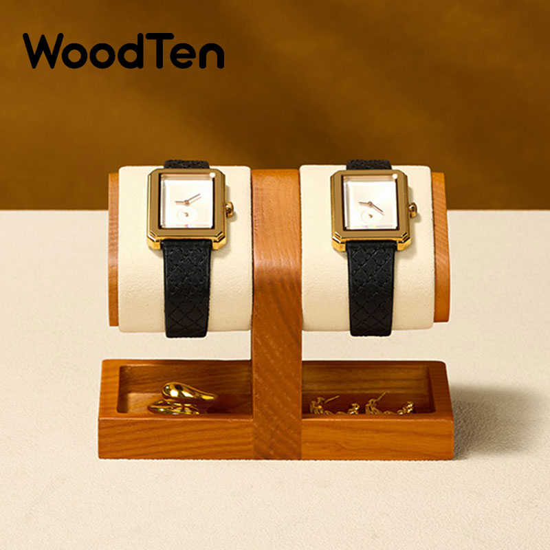 Woodworking Show - Houten horloge display standaard, houten horloge