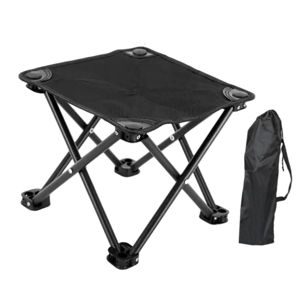 Woodworking Outdoor Furniture - Draagbare opvouwbare kruk Lichtgewicht mini-campingkruk voor