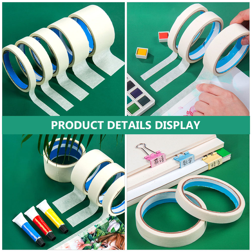 Woodworking Easy Projects - 5 Rollen Premium Papier Tape voor