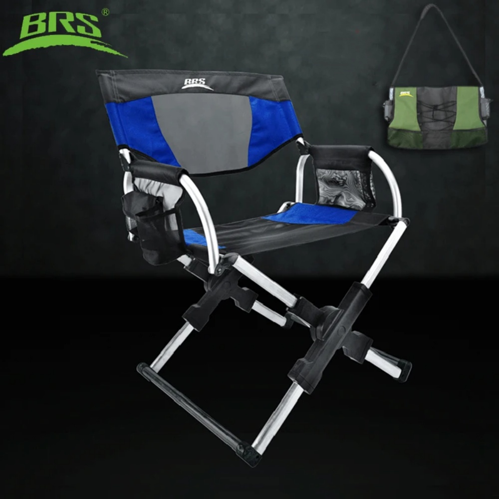 Woodworking Outdoor Furniture - Brs-D3a Buiten Aluminium Vissersstoel Opvouwbare Strandstoel
