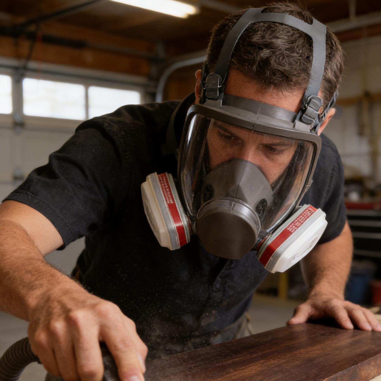 Stofdicht ademhalingsmasker me - Woodworking Face Shield recensie en prijs