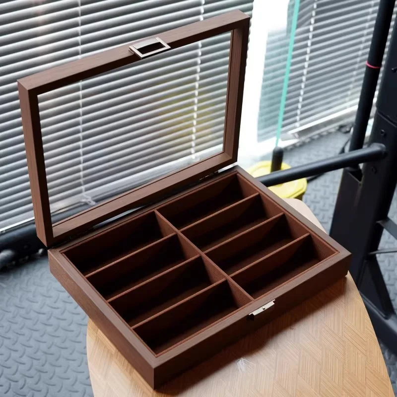 8/6 vakjes brillendoos, houten - Woodworking Show recensie en prijs
