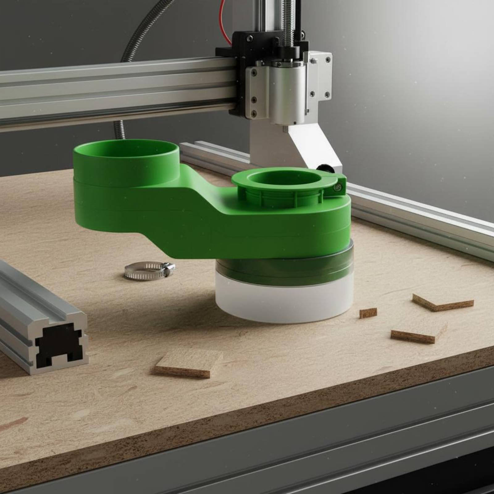Spindelstofkap Schone snijmach - Woodworking Industries recensie en prijs