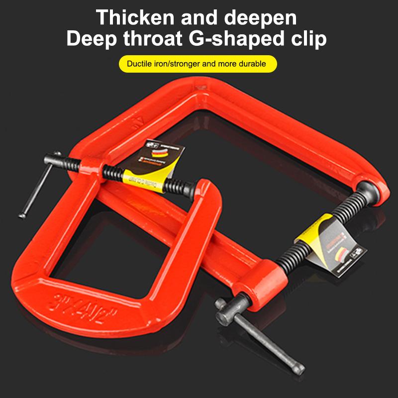 G-klem Diep bereikbare C-klem  - Woodworking Industries recensie en prijs