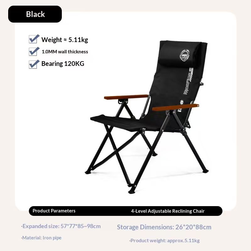 Opvouwbare strandcampingstoel  - Woodworking Outdoor Furniture recensie en prijs