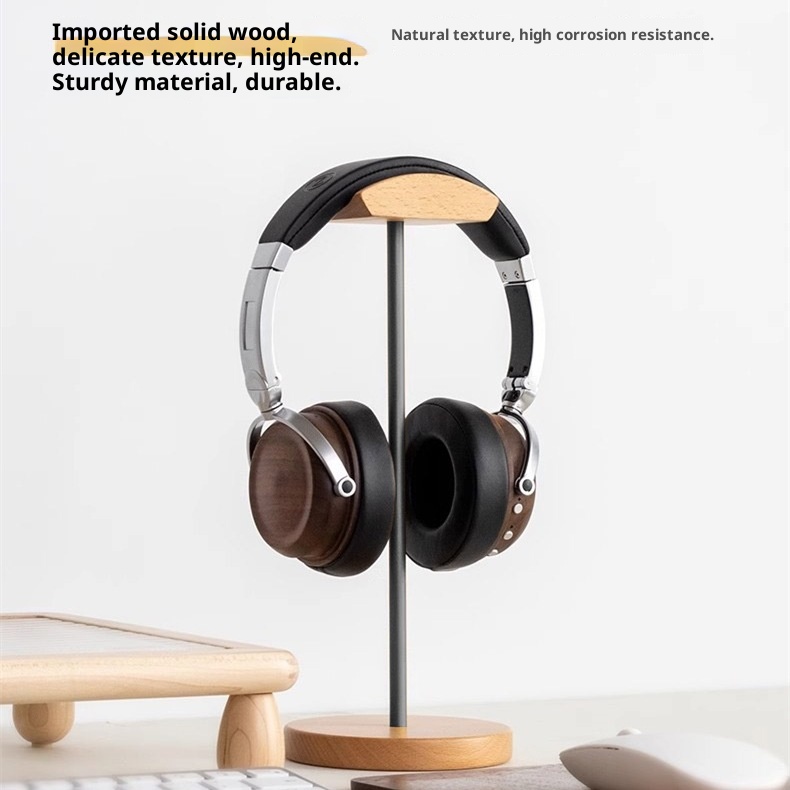 Houten en aluminium hoofdtelef - Woodworking Show recensie en prijs