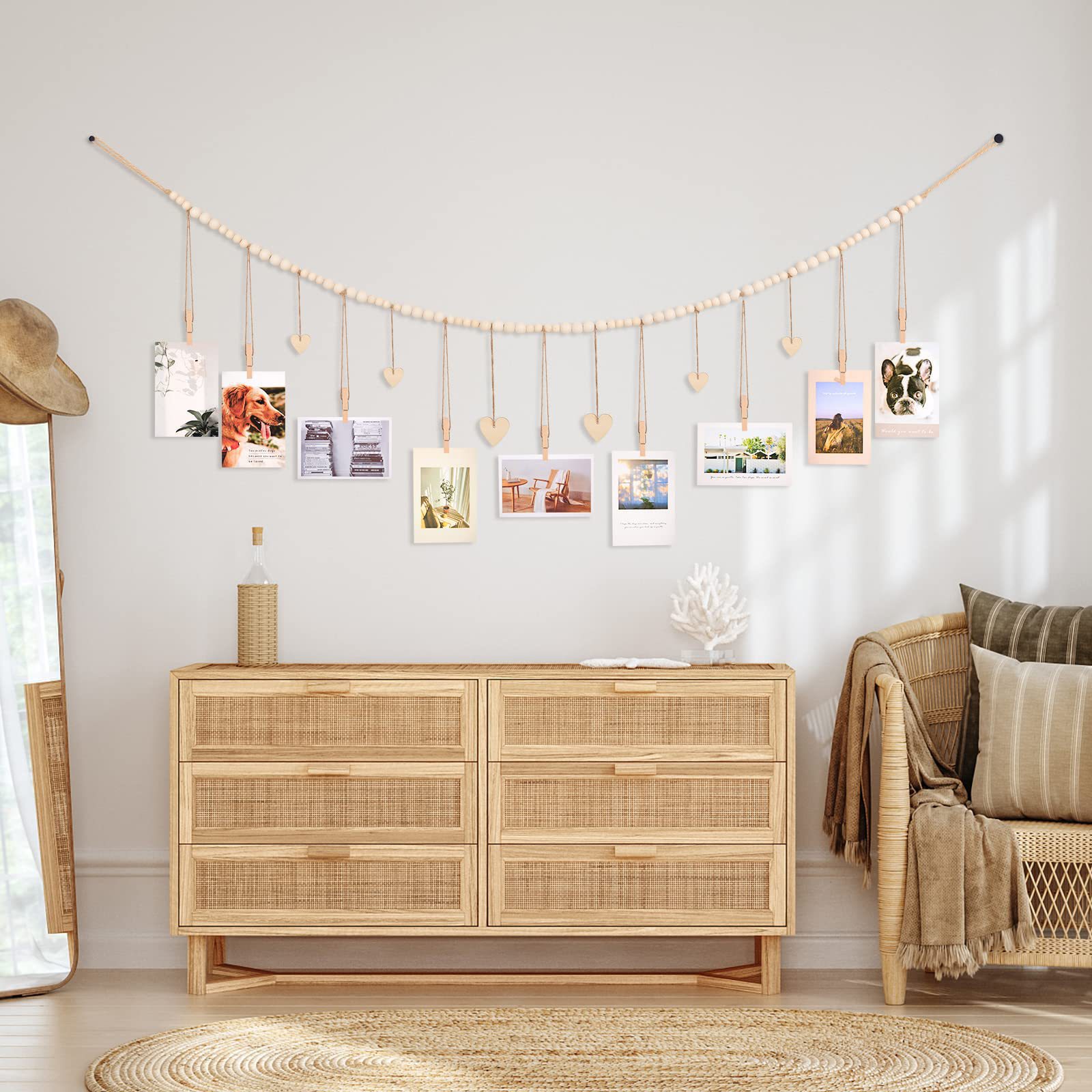 Hangende fotodisplay wanddecor - Woodworking Show recensie en prijs