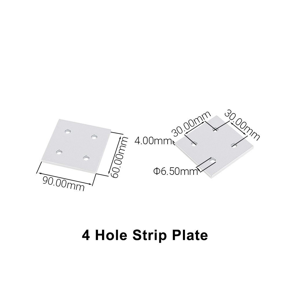 4 Stuks Aluminium Profiel Verb - Woodworking Joints recensie en prijs