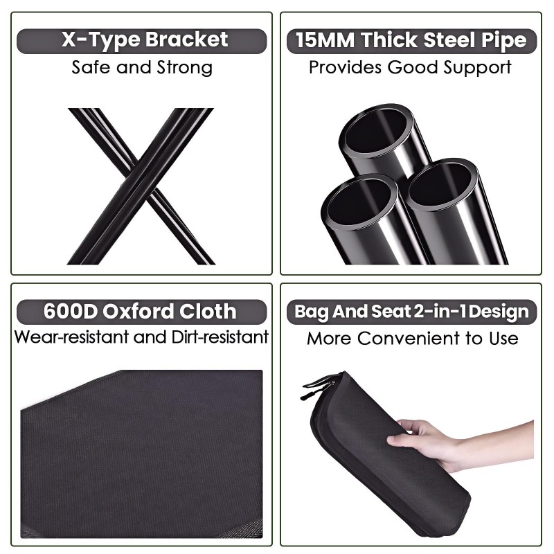 Toeristische opvouwbare stoel  - Woodworking Outdoor Furniture recensie en prijs