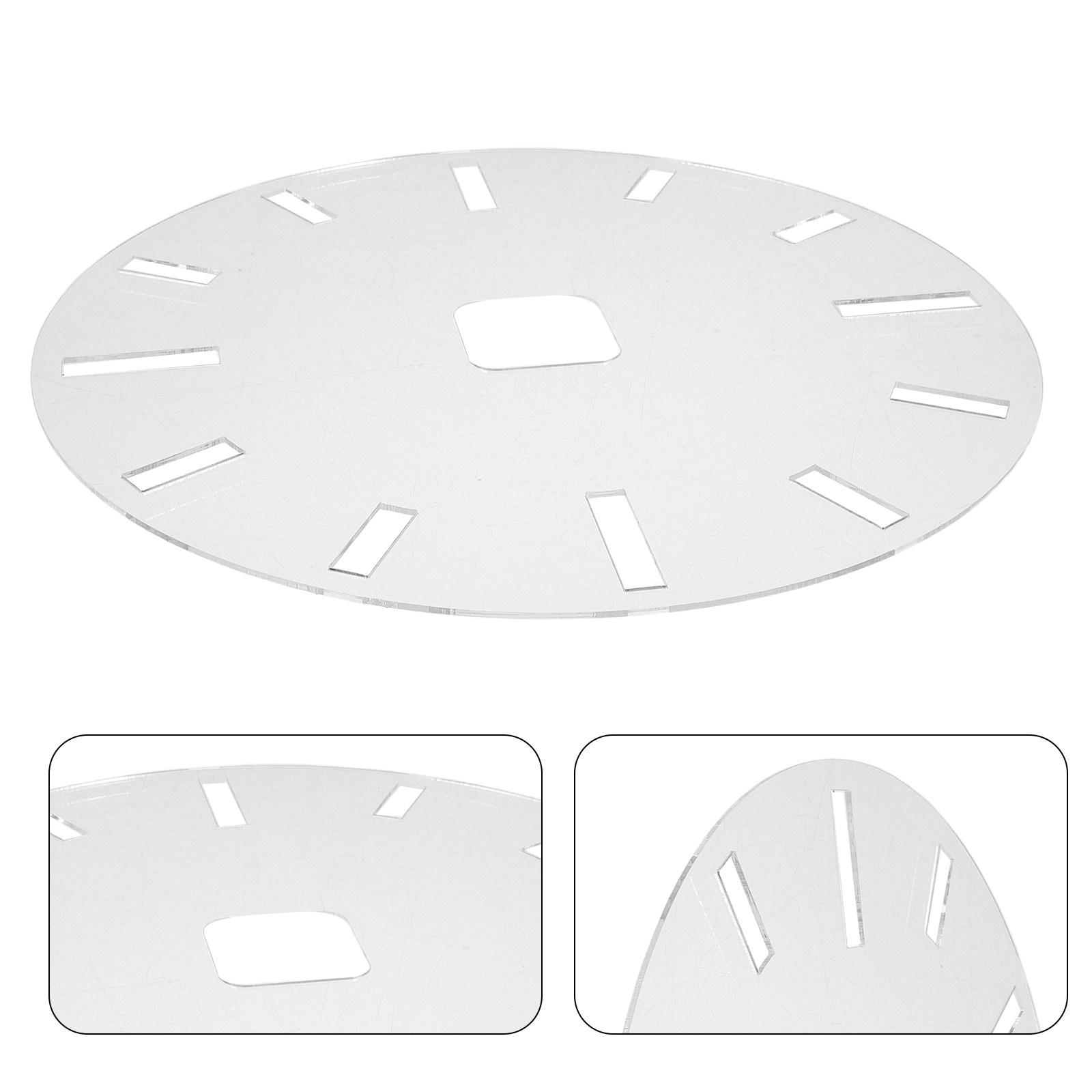 Acryl Klokplaat Sjabloon 10 In - Woodworking Router Templates recensie en prijs