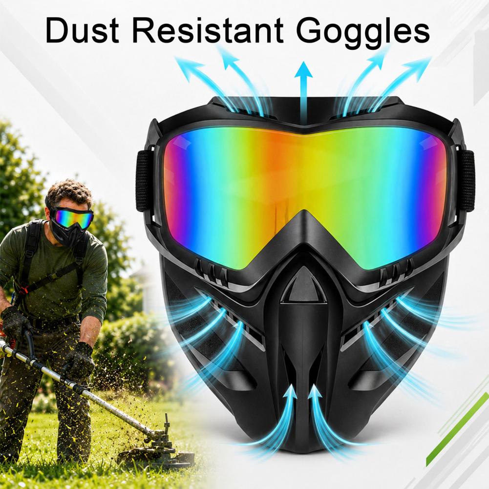 Ademende 2-delige volledig gez - Woodworking Face Shield recensie en prijs
