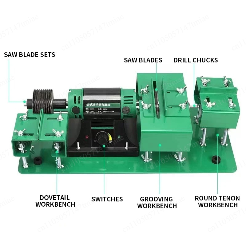 Mini-tafelzaag en -nietmachine - Woodworking Joints recensie en prijs