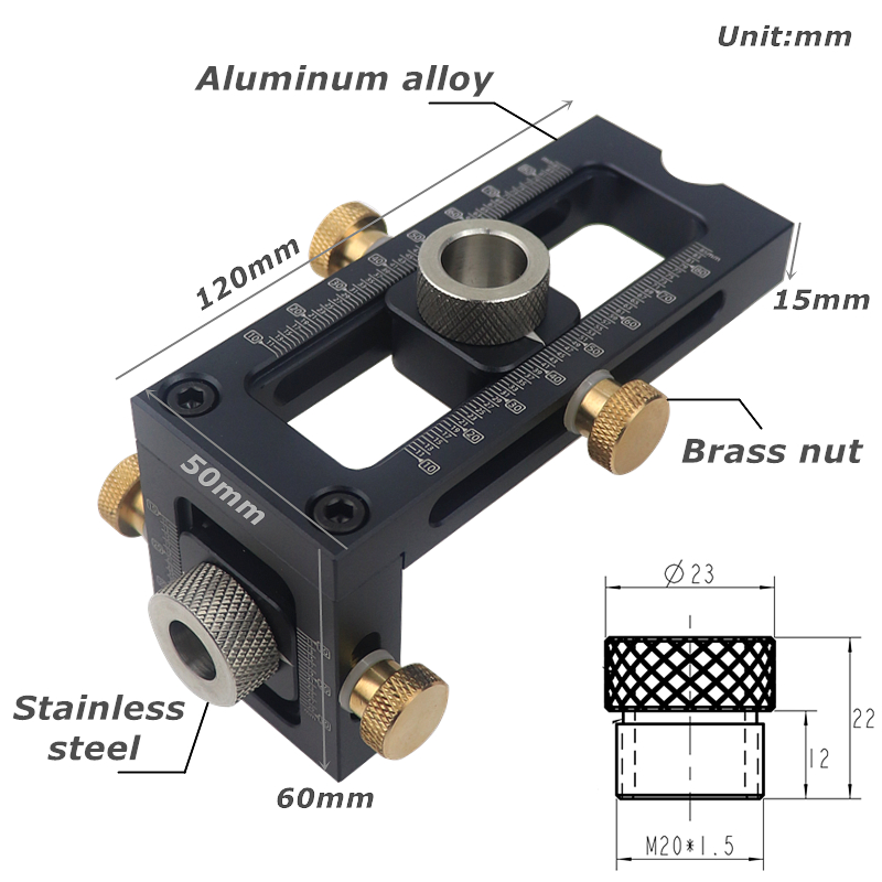 2 in 1 Doweling Jig Kit Boor G - Woodworking Kits For Kids recensie en prijs