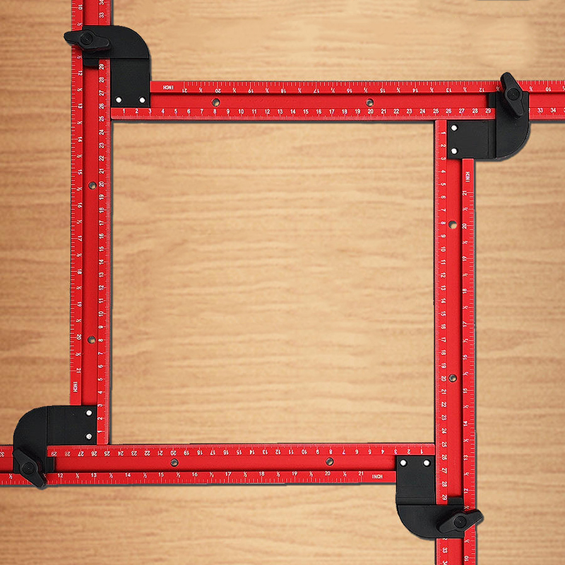 59Cm Verstelbare Vierkante Rou - Woodworking Router Templates recensie en prijs
