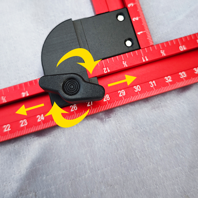 59Cm Verstelbare Vierkante Rou - Woodworking Router Templates recensie en prijs