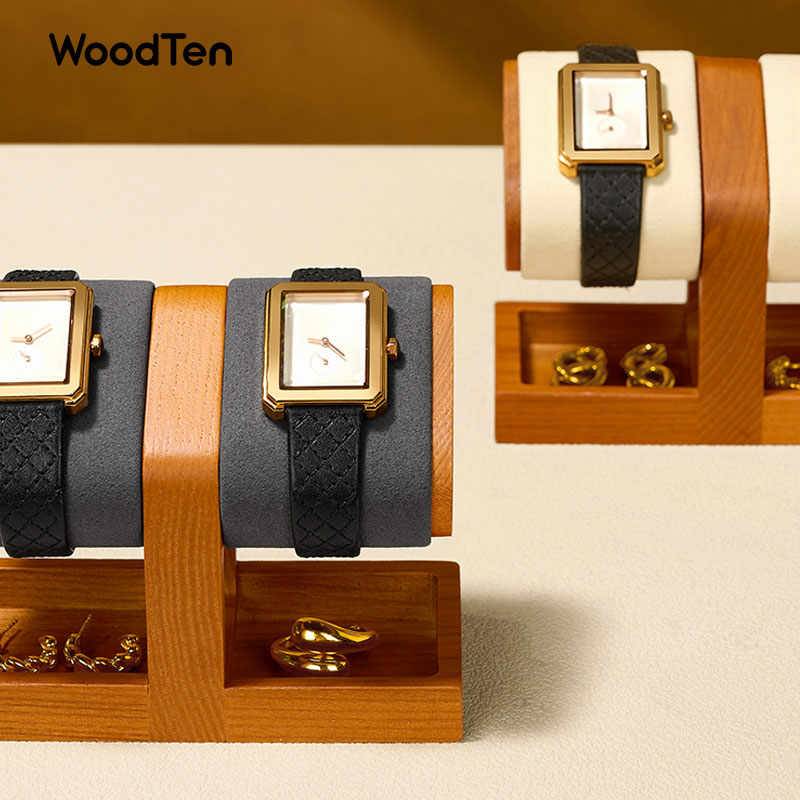 Houten horloge display standaa - Woodworking Show recensie en prijs