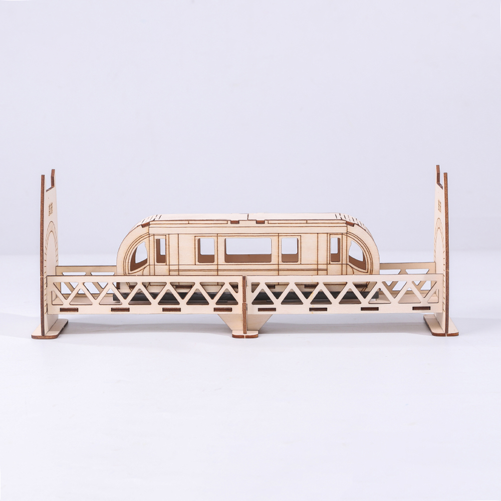 DIY Houten Maglev Treinmodel M - Woodworking Kits For Kids recensie en prijs