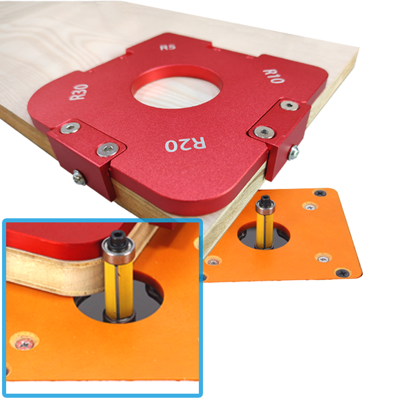 Ronde Hoek Jig Sjablonen R5 R1 - Woodworking Industries recensie en prijs