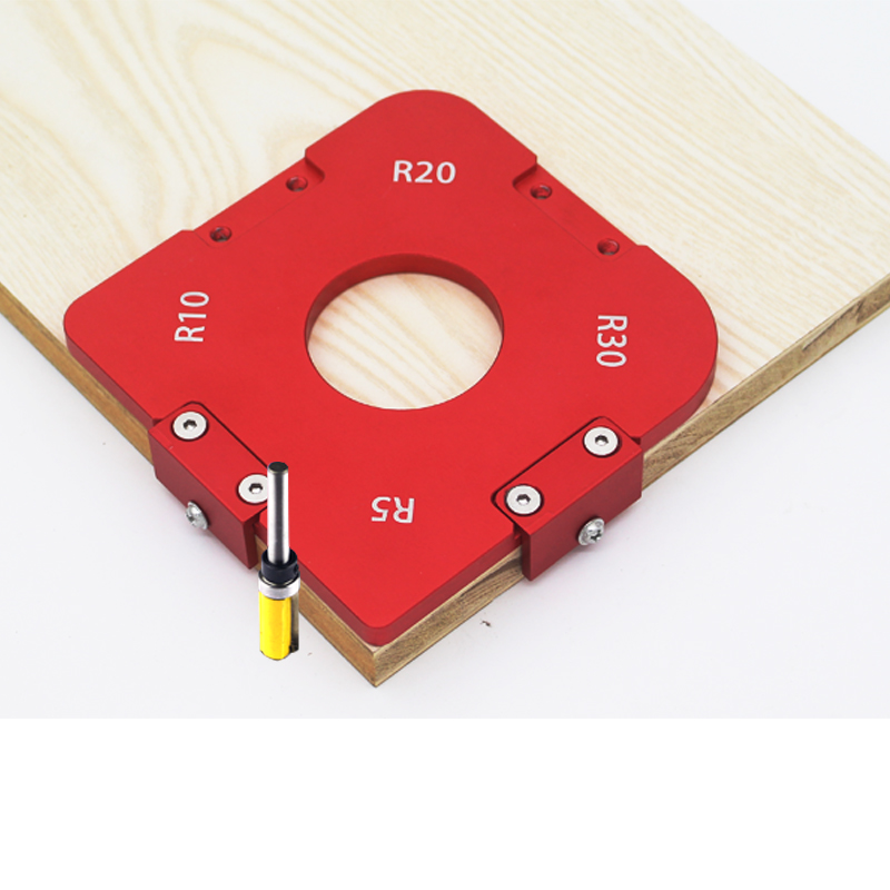 Ronde Hoek Jig Sjablonen R5 R1 - Woodworking Industries recensie en prijs